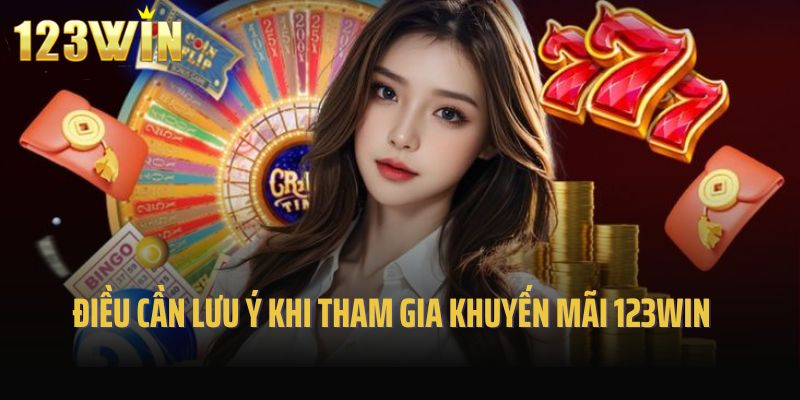 Một số điều cần lưu ý trong quá trình tham gia khuyến mãi 123win